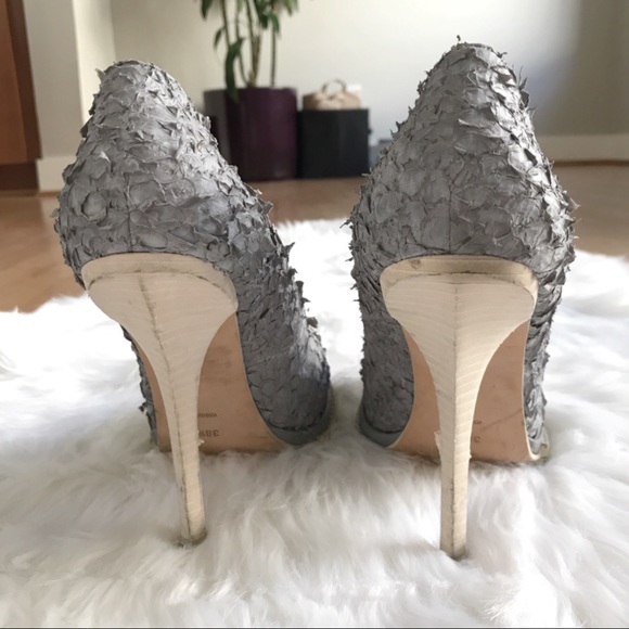 ⚡️HP⚡️Alexander Wang • Aida Grey Platform Heels - Picture 3 of 6